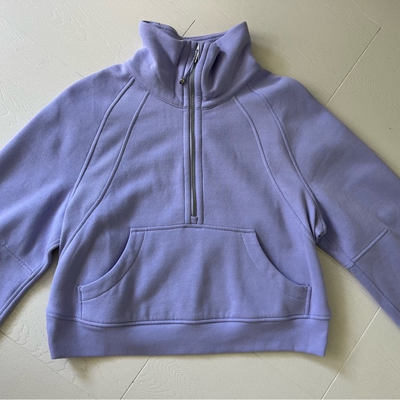 Like New Lululemon Funnel Neck Scuba - Picture 6 of 9